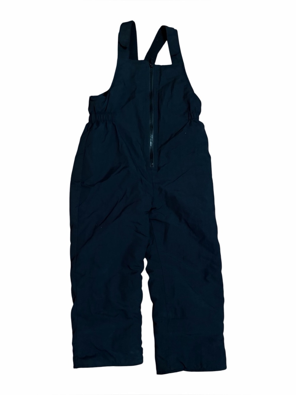 HONORS Vintage Black Snow Ski Pants Bibs Zippered Children Toddler Size 4T